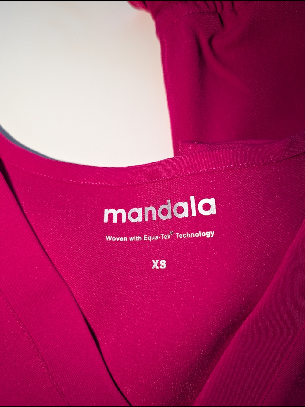 Mandala Scrub Set- Raspberry - Picture 2 of 3